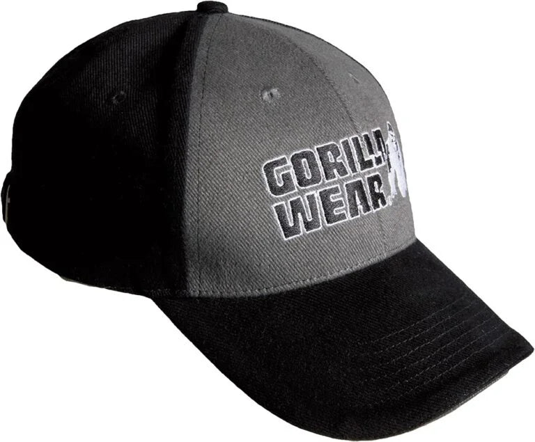 Gorilla Wear Classic logo cap black/gray