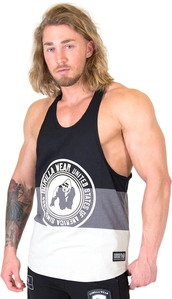 Gorilla Wear Nevada Stringer tank top black/gray