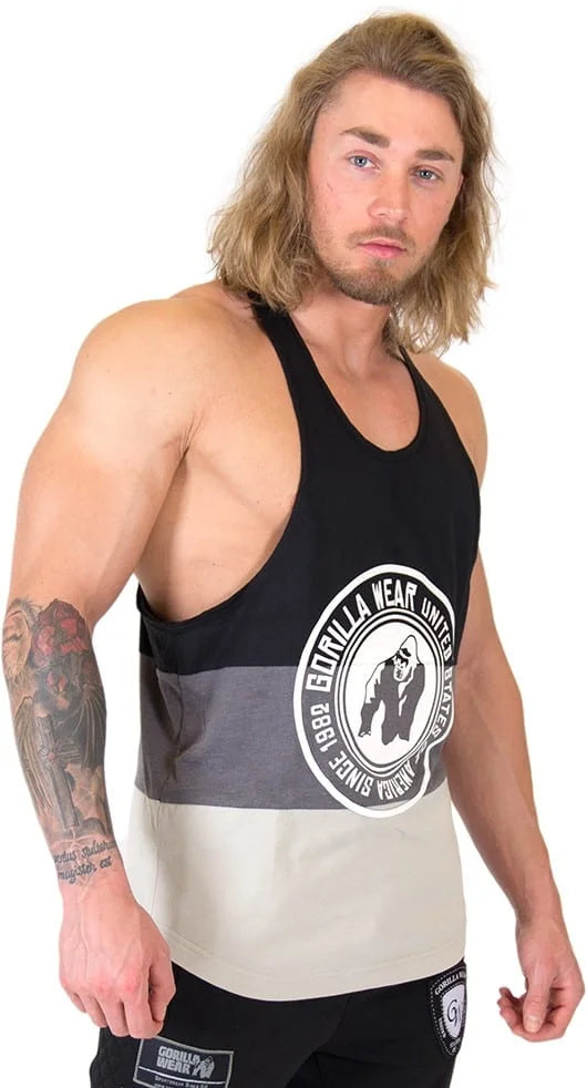 Gorilla Wear Nevada Stringer tank top black/gray