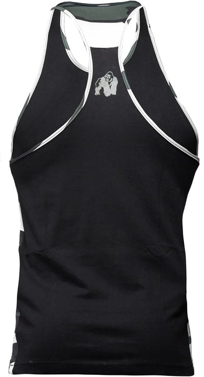 Gorilla Wear Sacramento Camo mesh tank top  Black/White