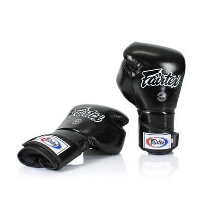 Fairtex Stylish angular Sparring boxing gloves-locked thumb