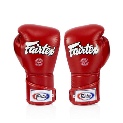 Fairtex Stylish angular Sparring boxing gloves-locked thumb