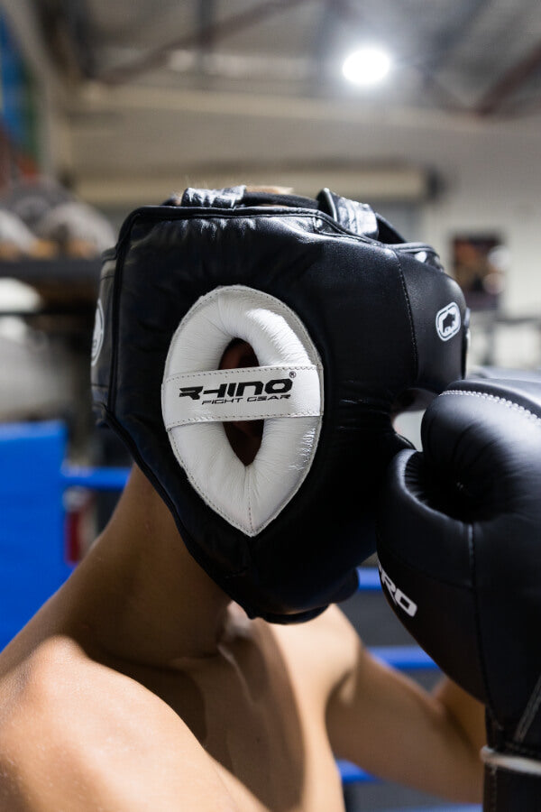 Rhino head gear style 3 – Rhino Fight Gear