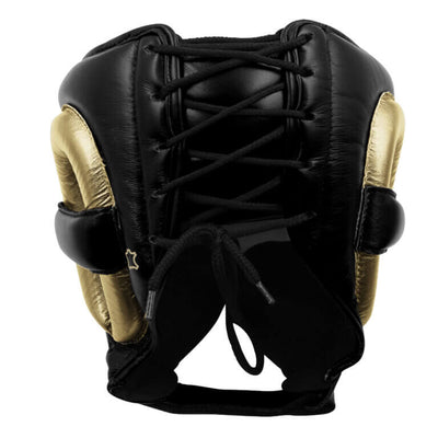 Adidas Adistar Pro Leather Head Guard – Black Gold