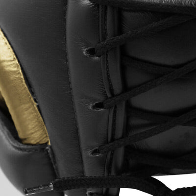 Adidas Adistar Pro Leather Head Guard – Black Gold